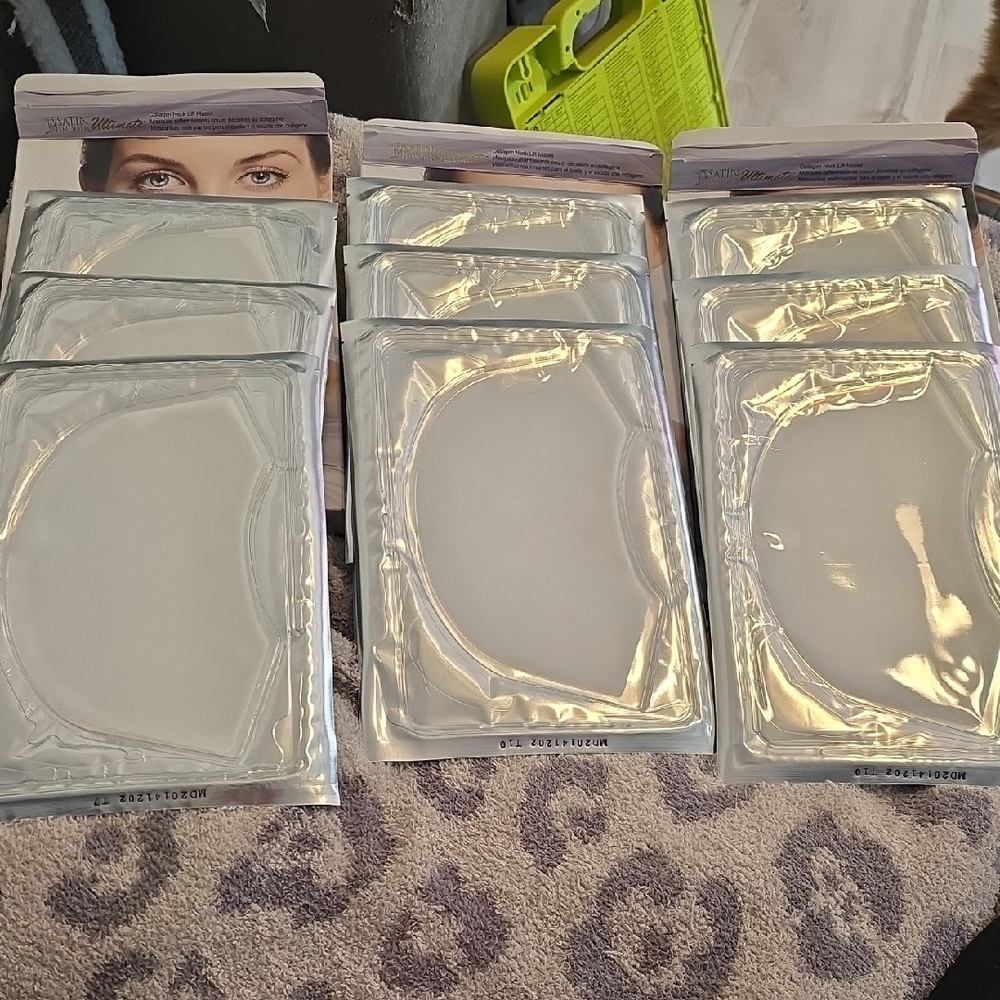 Satin Smooth Ultimate Collagen Neck Lift Masks - Picture 4 of 5